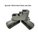 10" HARD JAWS for Kitagawa B-210 Type 1.5mm x 60 CNC Lathe Chuck, Steel 3pc Set