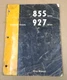 CUMMINS DIESELS Shop Manual 855 Series 927 Series ~ 3379076-00 10-74 PB