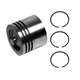 HYDRAULIC LIFT CYLINDER PISTON + RINGS Fits Massey Ferguson MF 35 50 65 135 202+