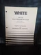 WFE White WM 518 High Pressure Washer | Parts Catalog & Instruction Manual 1978