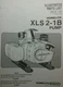 Homelite XL-Pump Parts Manual XLS 2-1B Trash Pond Water Fire Suppress