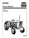 Ford New Holland 1000 1600 Tractors Service Shop Repair Manual 