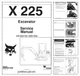Bobcat X225 Excavator Service Manual SN 508311001 508311999 PDF