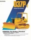 Equipment Brochure - Komatsu - D37P-2 - Swamp Bulldozer - c1988 (E8196)