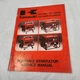 OEM Kawasaki Service Repair Manual Book KG Portable Generator 700 1000 1500 2600