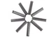TG00025 SPRING 9 PCS    FITS CASE CX290B CX330 CX350 MAIN PUMP 