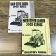 Gehl 3000 HL3000 Skid Steer Loader Parts Operators Manual Set Owners Catalog