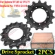 2PCS Rear Drive Sprocket FOR Kubota SVL75C SVL75 SVL75-2C SVL65-2 V0511-21110