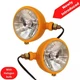 12V Pair Headlamp Light fits Oliver oc3 Dozer Ford Tractor Universal vehicle