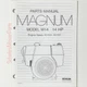 Genuine Kohler 14hp Magnum Model M14 Specs 601500-601557 Engine Parts Manual
