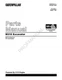 Caterpillar Cat M318 Excavator Parts Catalog Manual ser 6ES1-Up 4TF1-Up