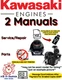 KAWASAKI FG150G ENGINE MANUAL SERVICE REPAIR SHOP PARTS PDF ON USB