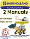 NEW HOLLAND LB90.B BACKHOE LOADER MANUAL SERVICE ENGINE REPAIR SHOP PDF USB