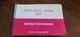 1999 Isuzu 6SD1 Diesel Engine Owner Operator Instruction Manual
