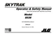 JLG SKYTRAK 6036 Telehandler Maintenance Operation Operators Manual 8990149