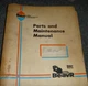 Beavr Baker B30TE Forklift Truck 2000#- 3000# Parts & Maintenance Manual xz