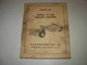 Allis Chalmers TS300 Motor Scraper Parts Manual , issued 1956 