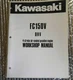 Factory Kawasaki 99924-2020 FC150V Workshop Manual 4 Stroke Air Cooled Engine