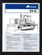 FIAT-ALLIS 21-C TRACTOR/BULLDOZER 4 PAGE SPECIFICATIONS BROCHURE