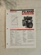 Vintage 1987 Kawasaki FG 300G ENGINE Dealer Sales Brochure Spec Sheet 