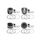 D24 D24NAP Piston+Piston ring 89mm 01653A For Doosan Daewoo Bobcat S650 T450