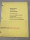 New Holland-Perkins 6.354 354 C.I.D Diesel Engine Service Parts Catalog, 1980