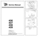 JCB 406 407 408 409 Wheel Loader Service Manual 9803/4200 PDF