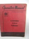 IH McCormick Model C-254-A Cultivator Operators Manual 1954