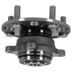 Rear Wheel Hub Bearing for ACURA CSX ABS 2006-2011 H512256 5-Lug Sensor