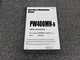 Komatsu PW400MH-6 Wheel Excavator w 6D125E-2 Owner Operator & Maintenance Manual