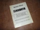 Kubota B/L2563 63" Two 2 Stage Snowblower Owner Operator Maintenance Manual