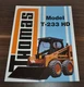 Thomas T-233 HD Compact Loader Specifications Brochure Prospekt