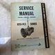 1967 EATON FULLER TRANSMISSION SERVICE MANUAL ROADRANGER RTO-913 SERIES