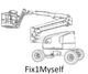 Genie S-60, S-65, S-60 HC Boom Maintenance and Lift Service Manual FREE SHIPPING