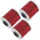 3 Pack Oil Filter for Suzuki RM-Z250 RM-Z450 RMX450Z RMZ250 RMZ450 2004 2005-24