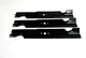 3 USA blades High Lift Ferris 5020843 5020843s IS1000Z IS1500Z IS600Z 48" deck