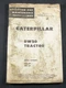 Caterpillar CAT DW20 Tractor Operation Maintenance Instruction Manual 87E 88E Up