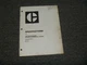 CAT Caterpillar 120G Motor Grader Hydraulic Steering Specs Service Manual 11W1