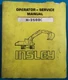 INSLEY H-3500C EXCAVATOR SERVICE SHOP REPAIR WORKSHOP MANUAL