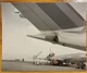 Vintage Photo of first MD-11 Prototype Engine Installation/Maint. Long Beach