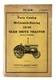 McCormick-Deering 15-30 Gear Drive Tractor Parts Catalog TC-4-B Original
