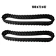 (2-Tracks) for Ditch Witch SK650 Rubber Track 7" 180 x 72 x 42