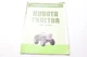 Kubota 34219-1971-1 Owner's Manual Kubota Tractor Model L225DT