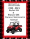2010-2023 Honda Big Red/Honda Pioneer SXS Owners / Maintenance Manual