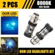 2PCS H6 8000K LED BULBS For JOHN DEERE HEADLIGHT JD850 950 1050 1250 1450 1650