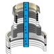 707-99-46320 Arm Cylinder Seal Kit Fits Komatsu PC160LC-7