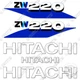Fits Hitachi ZW220-6 Decal Kit Wheel Loader - 7 YEAR OUTDOOR 3M VINYL!
