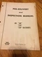 Massey Ferguson MF185 MF210 MF230 Backhoe Pre-delivery Manual