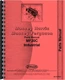 Massey Ferguson 20C Industrial Tractor Parts Manual MH-P-MF20C