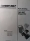 Troy-Bilt Walk-Behind Shredder Chipper Vacuum Lawn Garden Parts Manual 47278 4hp